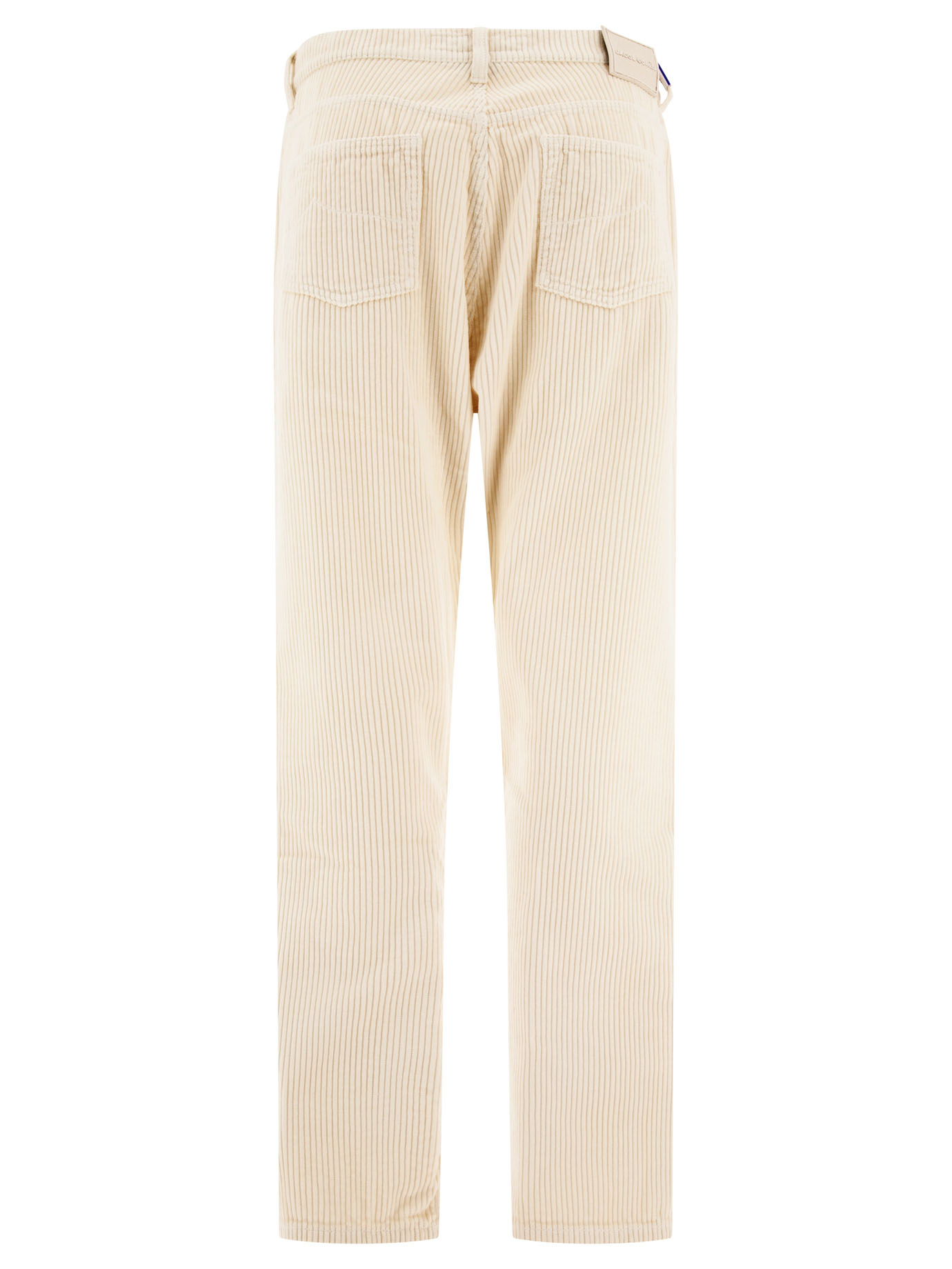 JACOB COHEN White Gigi Over corduroy trousers